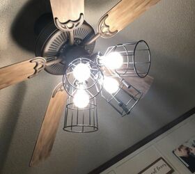 diy ceiling fan update