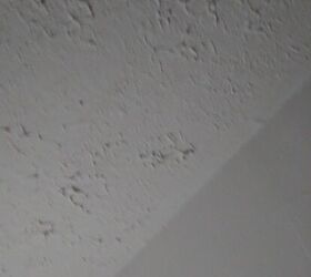 q how do you clean dust from speckled ceilings