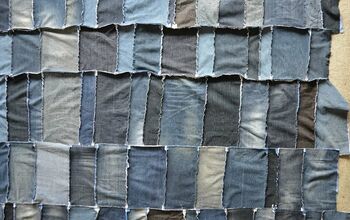 Quick and Easy Denim Rag Quilt