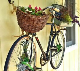 bicycle garden art