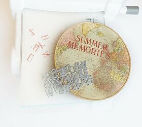 suitcase with summer memories