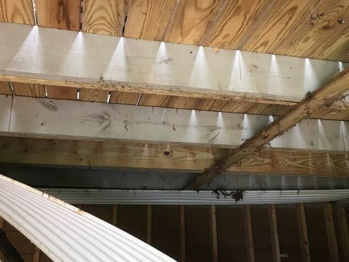 q how to waterproof a deck with a shed underneath