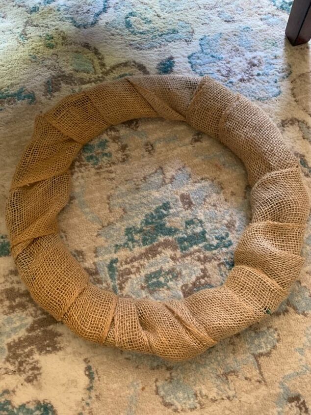 super simple diy burlap wreath busy mom approved