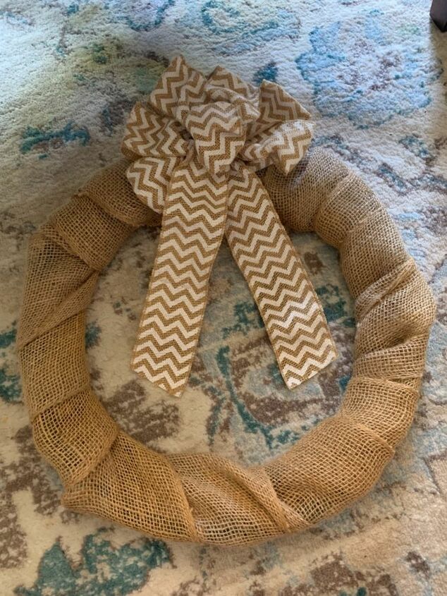 super simple diy burlap wreath busy mom approved