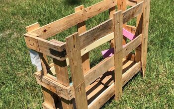 From Shipping Crate To Planter!