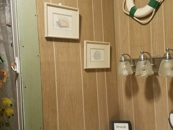 q how do i fix this mismatched wall for painting