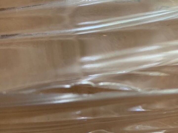 q how to repair glass with a hole in it