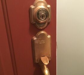 how can i keep copper door handles clean