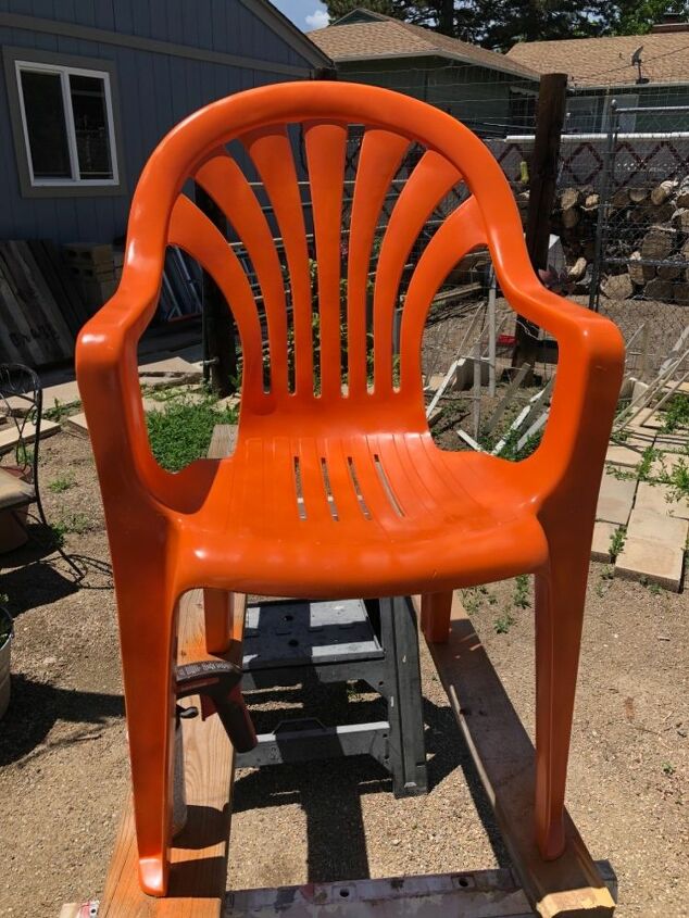 How To Paint Plastic Chairs Repainted Into Beautiful Patio Chairs