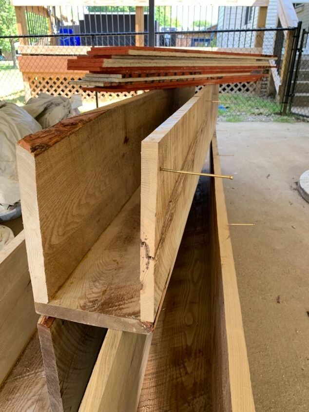 How To Make Faux Beams Diy Hometalk