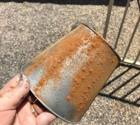 how to rust a dollar store pot