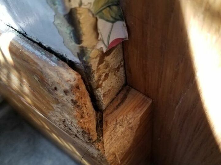q how do i fix the wood that my puppy chewed