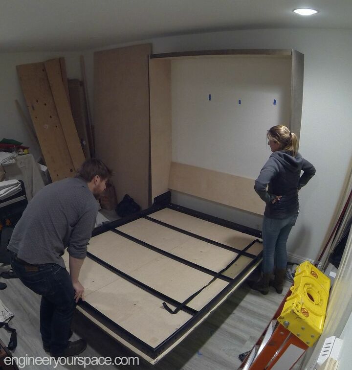 How To Assemble A Murphy Bed Cabinet With A Murphy Bed Hardware