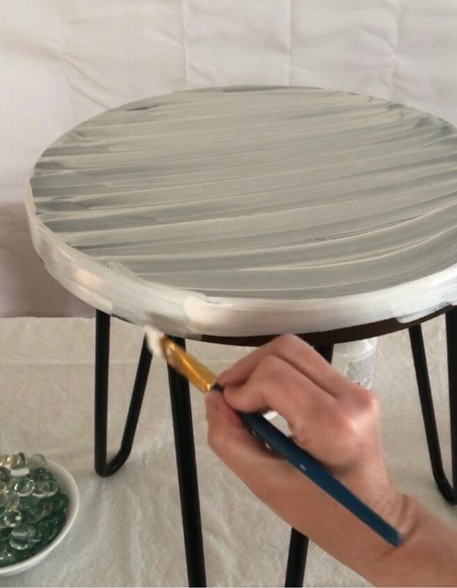 easy diy dollar store glass bead table