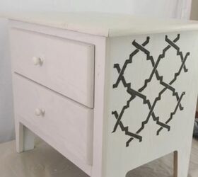 how to make textured medium for raised stencils on furniture