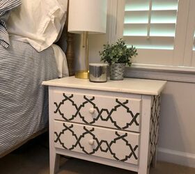 How To Make Textured Medium For Raised Stencils On Furniture