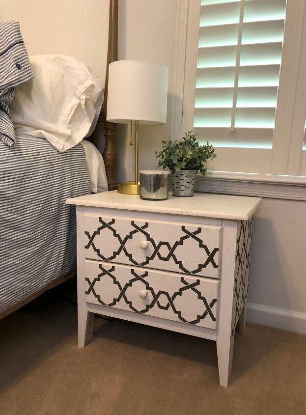 how to make textured medium for raised stencils on furniture