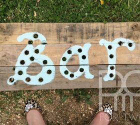 marquee lights sign diy
