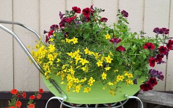 Baby Buggy Planter