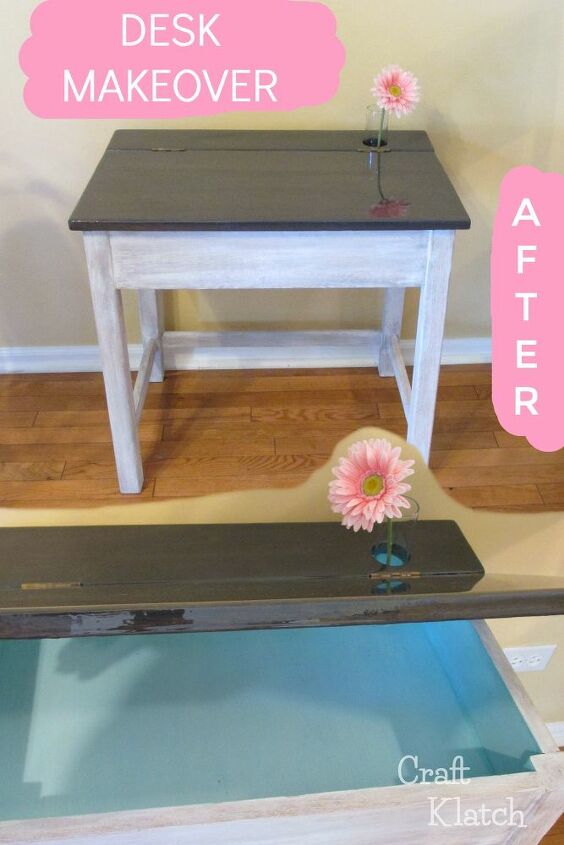garbage to gorgeous episode 24 desk makeover with unicorn spit