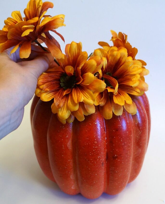 fall pumpkin vase