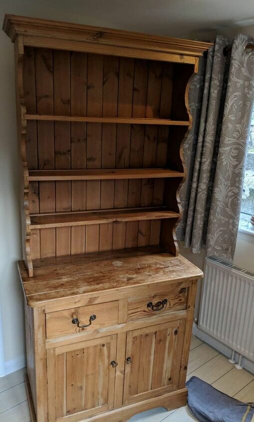 How To Shabby Chic A Welsh Dresser Diy Hometalk