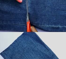 reusing jeans