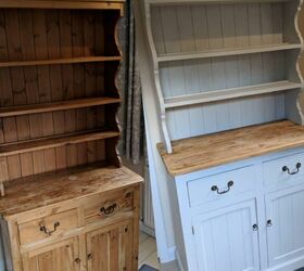 how to shabby chic a welsh dresser