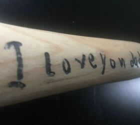 personalized wooden tool handle