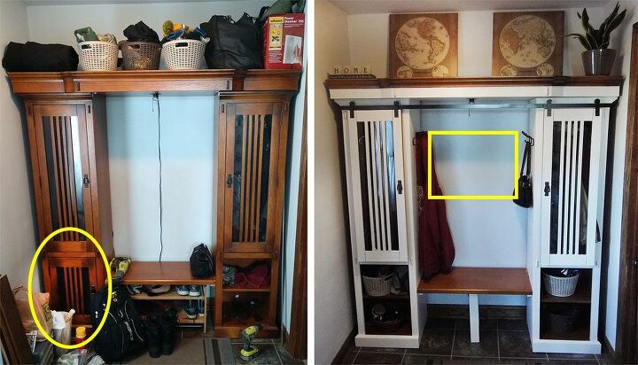 How To Make A Diy Entryway Mirror With Hooks Hometalk