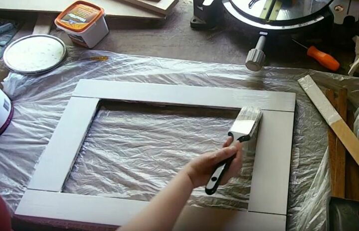 How To Make A Diy Entryway Mirror With Hooks Hometalk