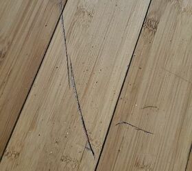 q help how do i fix the deep scratches on my bambo floor