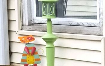 Upcyled Garden Lamp Posts