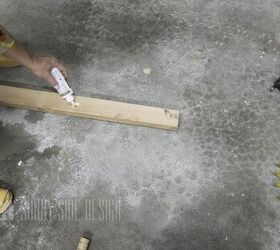 diy blanket ladder with croquet mallets scrap wood