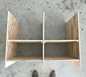 build a wooden play kitchen with sink