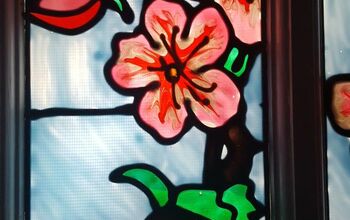 Stained Glass (faux) Barn Doors