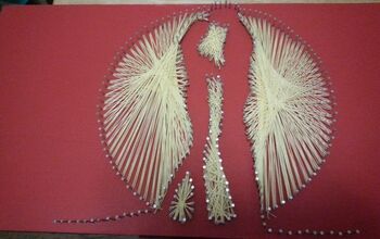 Man and Woman String Art