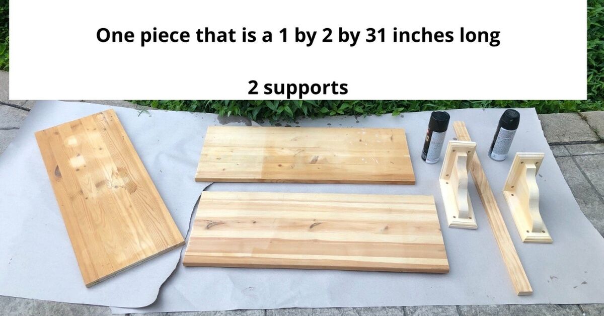 DIY Rail Table Idea for a Small Porch | Hometalk
