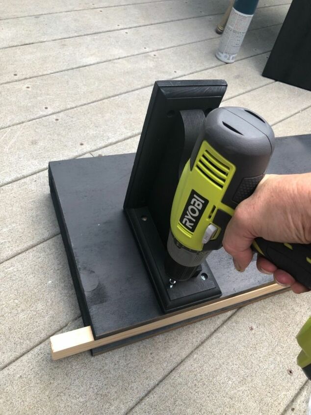 DIY Rail Table Idea for a Small Porch | Hometalk