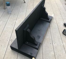 how to build a portable slide on railing bar top counter