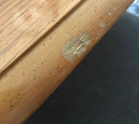 How can I fix a wooden dining room table with bite marks on it? Hometalk