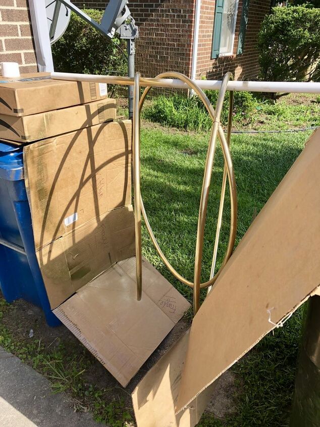 2 hula hoop turned into pretty flower hanging hoop decor