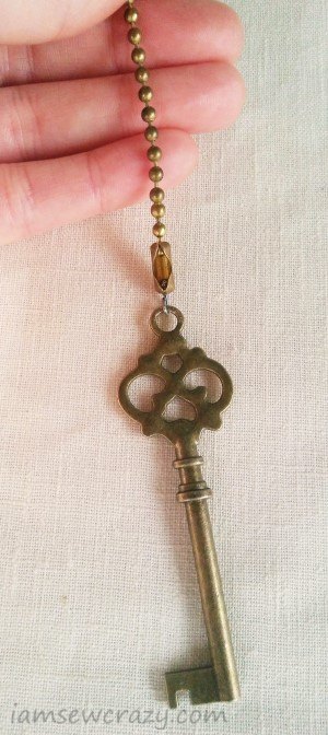 how to attach any pull to a ceiling fan chain