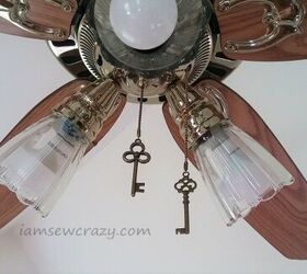 how to attach any pull to a ceiling fan chain