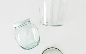 Cómo reciclar un tarro de cristal para convertirlo en un bonito almacén