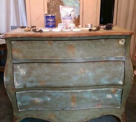 How To Update A Dresser Using Resin And Paper Clay Molds Hometalk