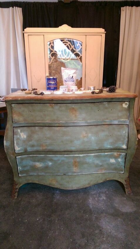 How To Update A Dresser Using Resin And Paper Clay Appliques