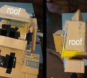 Paper Clay Casa Encantada Con Luces! | Hometalk