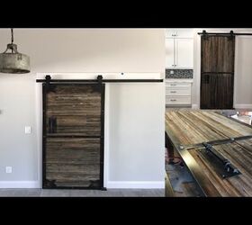 Puertas correderas industriales de granero | DIY | Hometalk