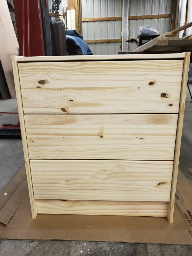 How To Build A Ikea Rast Farmhouse Nightstand Diy Hometalk